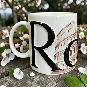 Starbucks Roma Mug 2002 Barista Italian Edition Coffee Cup EUC Read
